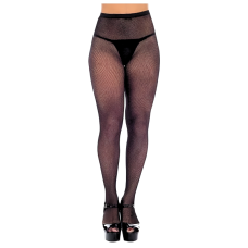 Meia-Calça Arrastão com Detalhes de Lacinhos Yaffa